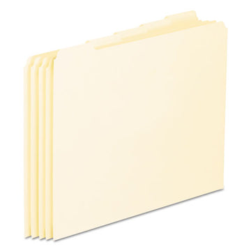 Pendaflex® Blank Top Tab File Guides, 1-5-cut Top Tab, Blank, 8.5 X 11, Manila, 100-box freeshipping - TVN Wholesale
